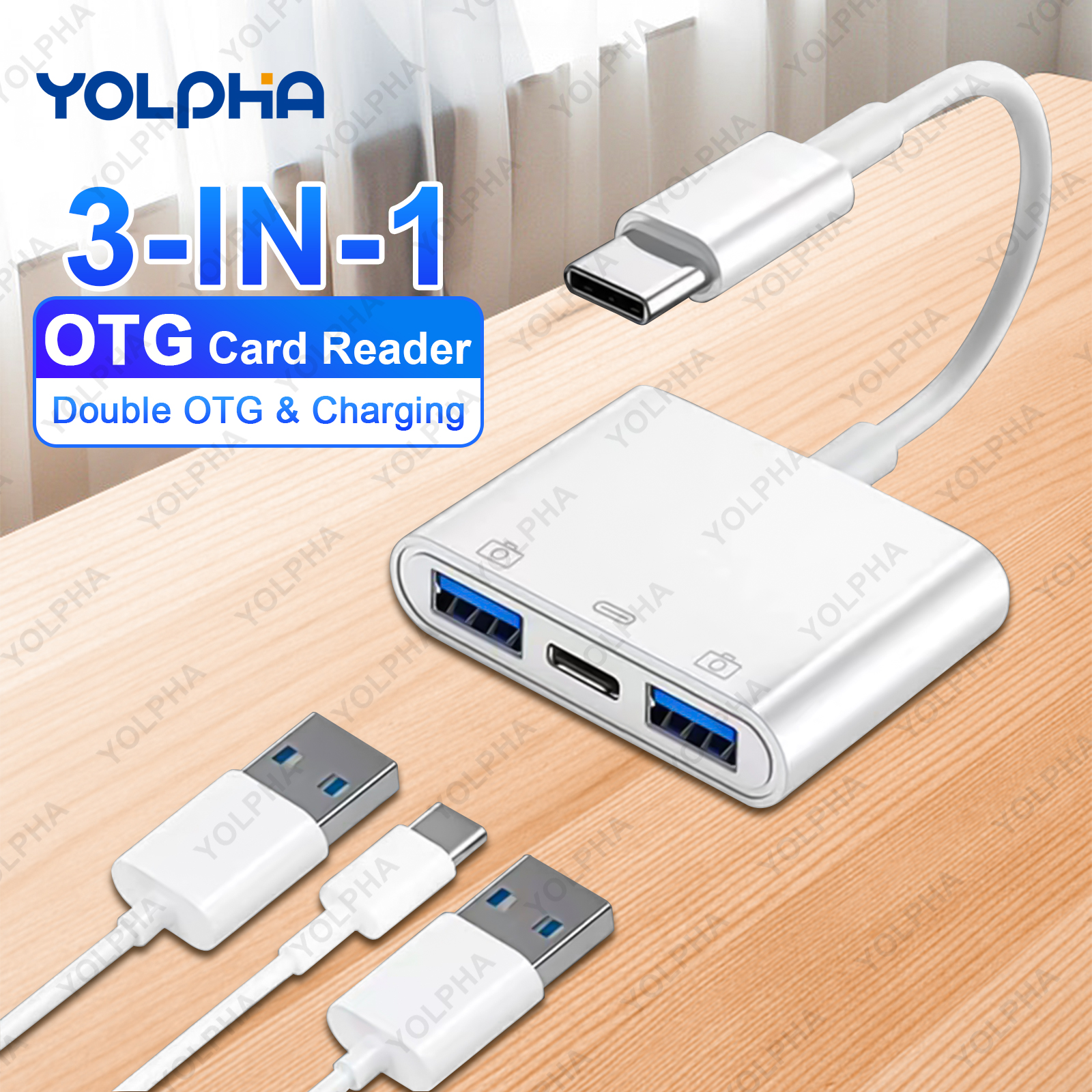 Gaming Keyboard Type C - 3 in 1 USB C to