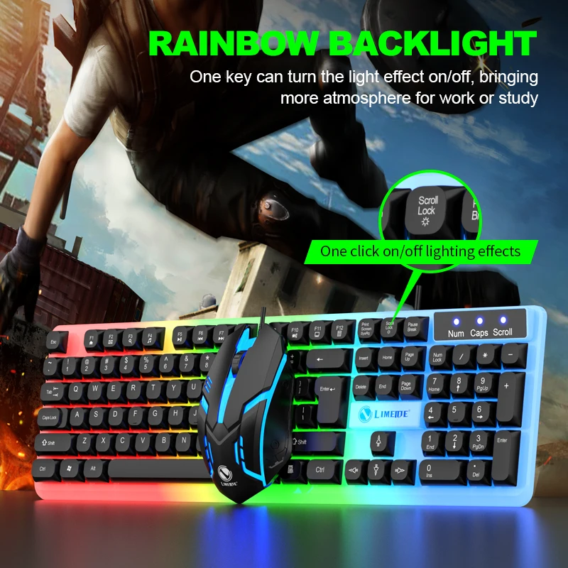 Keyboard Mouse Bundle Gaming - NG GTX350 Gaming Keyboard Mouse Combos