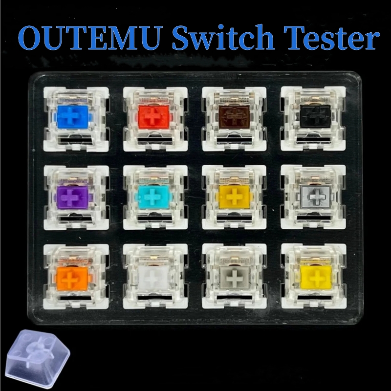 Gaming Keyboard Blue - Outemu Switches Tester for Mechanical Keyboard