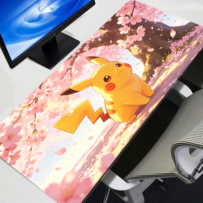 Gaming Keyboard Easy To Clean - XXL Mouse Pad Gengar Pokemon Pikachu