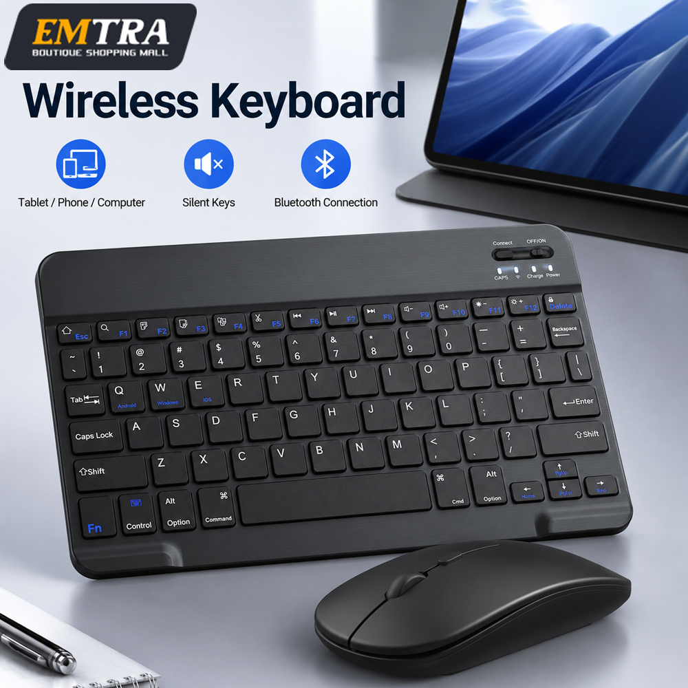 Gaming Keyboard Wireless - Bluetooth Wireless Keyboard For Android IOS