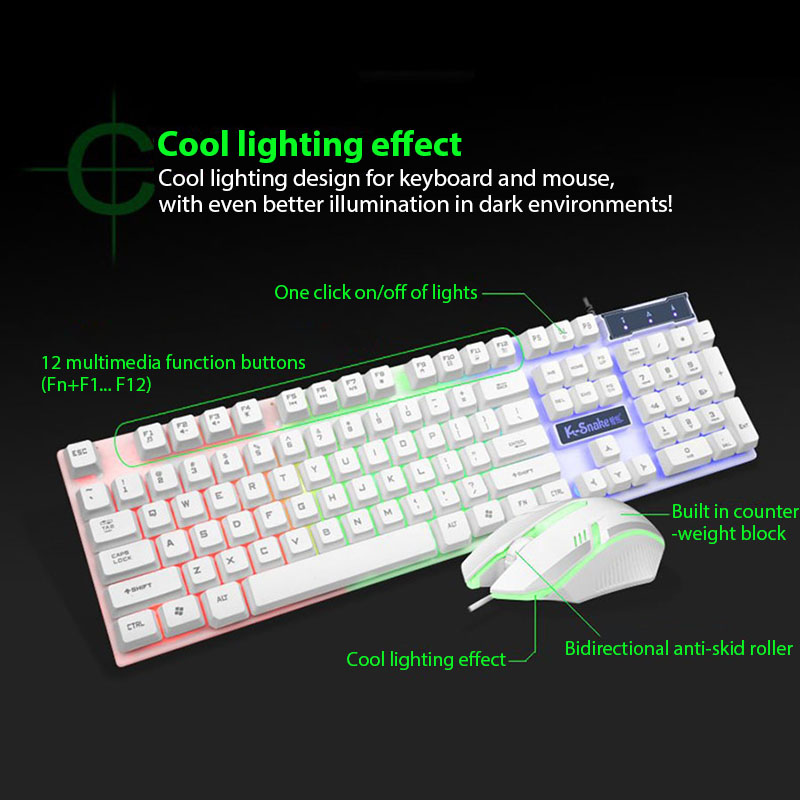 KM320 Keyboard And Mouse Set W - مراجعة Gaming Keyboard Mouse Combo وسعره