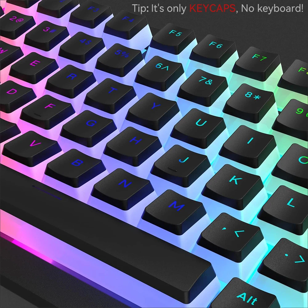 New Pudding PBT Keycaps 129 Ke - مراجعة Gaming Keyboard And Mouse Combo وسعره