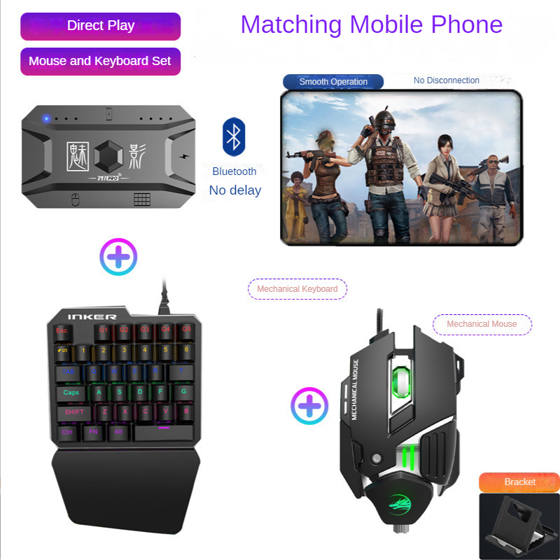 M1 Pro Gamepad Mobile Phone Ga - مراجعة Gaming Keyboard Mouse Combo وسعره