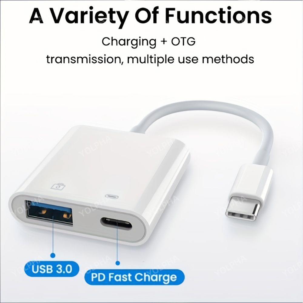Type c To USB OTG Converter Ad - مراجعة Gaming Keyboard Type C وسعره