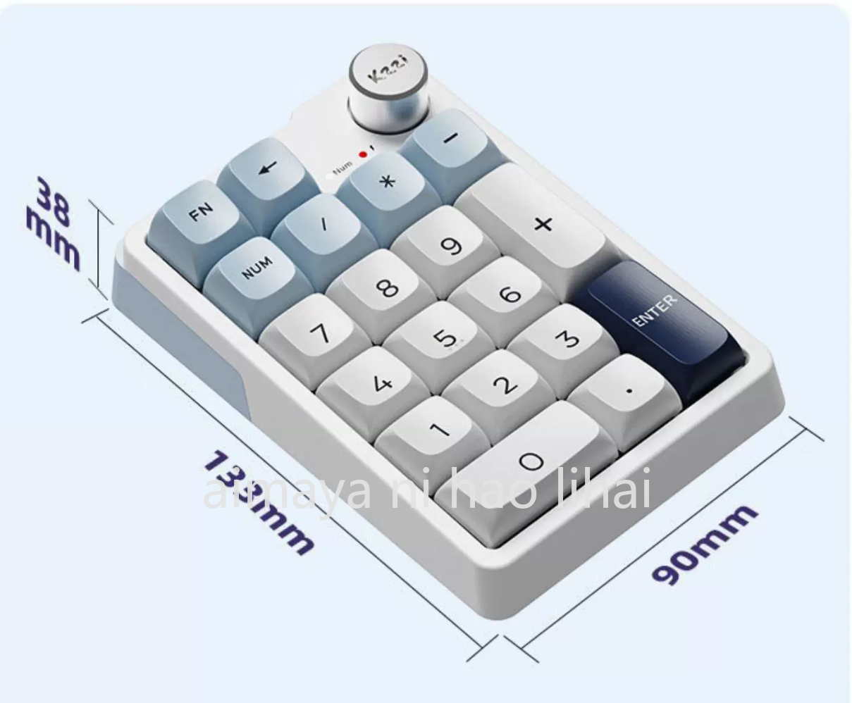Kzzi K20 Mini Keypad Three Mod - مراجعة Gaming Keyboard Wireless وسعره