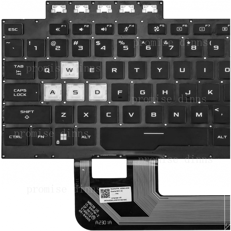 M   US Keyboard for Asus TUF G - مراجعة Gaming Keyboard Asus وسعره