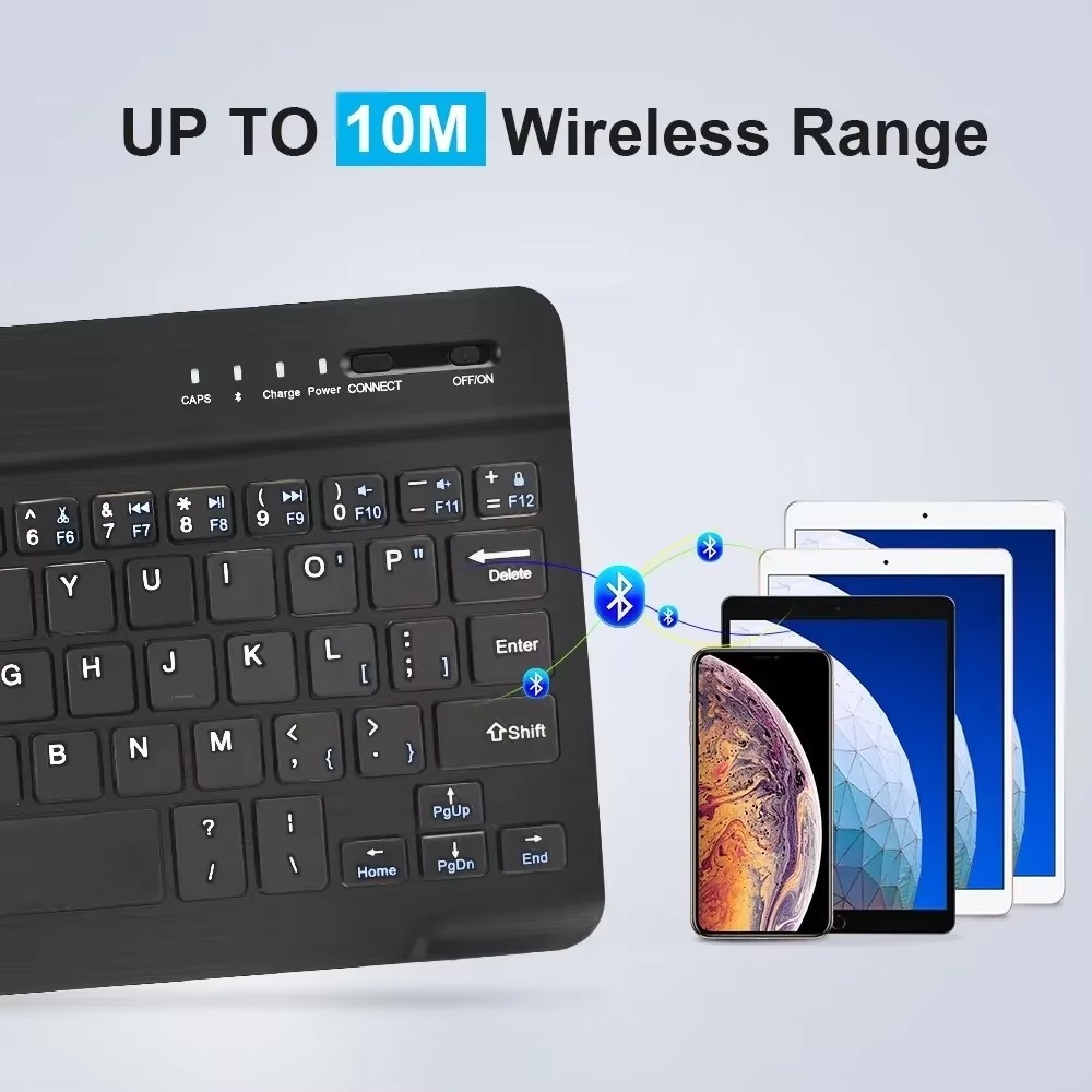 Bluetooth 5.0 Wireless Keyboar - مراجعة Gaming Keyboard Wireless وسعره