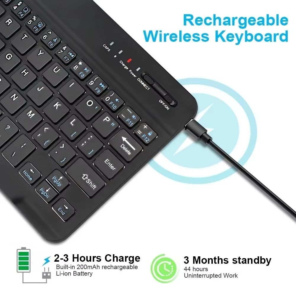 Bluetooth 5.0 Wireless Keyboar - مراجعة Gaming Keyboard Wireless وسعره
