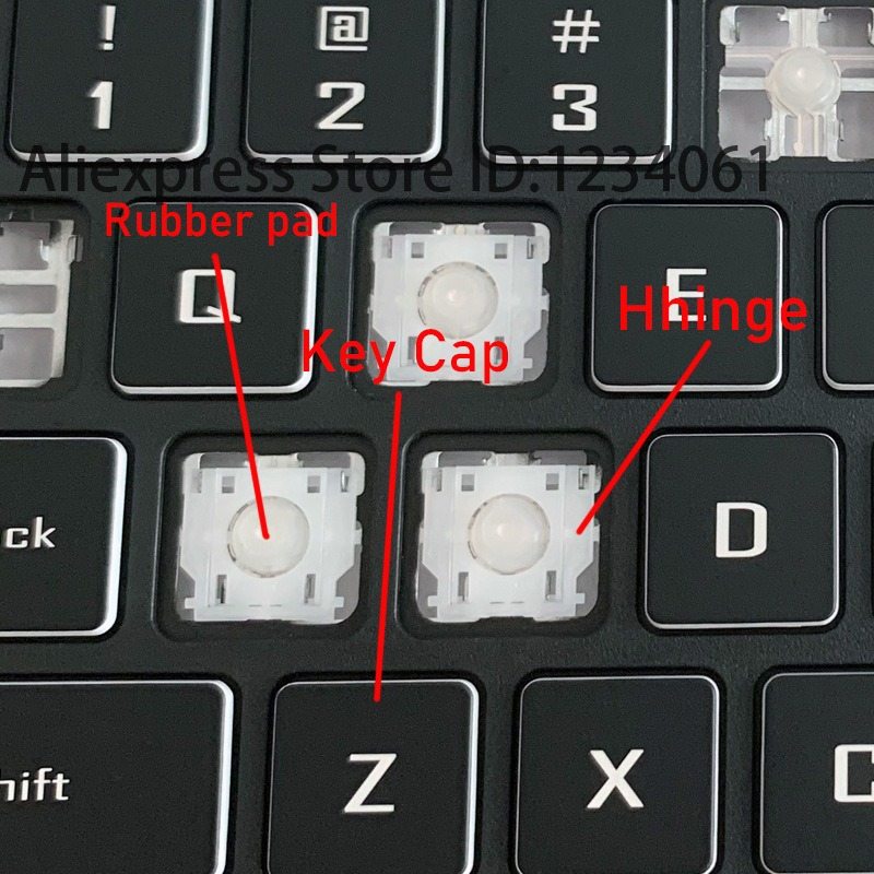 Replacement Keycap Key For Asu - مراجعة Gaming Keyboard Asus وسعره