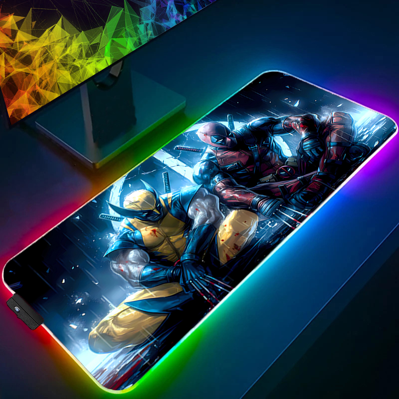 LED Mouse Pad Gaming Backlight - مراجعة Gaming Keyboard Easy To Clean وسعره