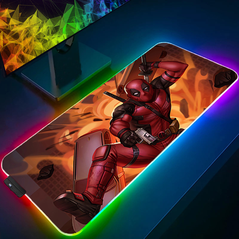 LED Mouse Pad Gaming Backlight - مراجعة Gaming Keyboard Easy To Clean وسعره