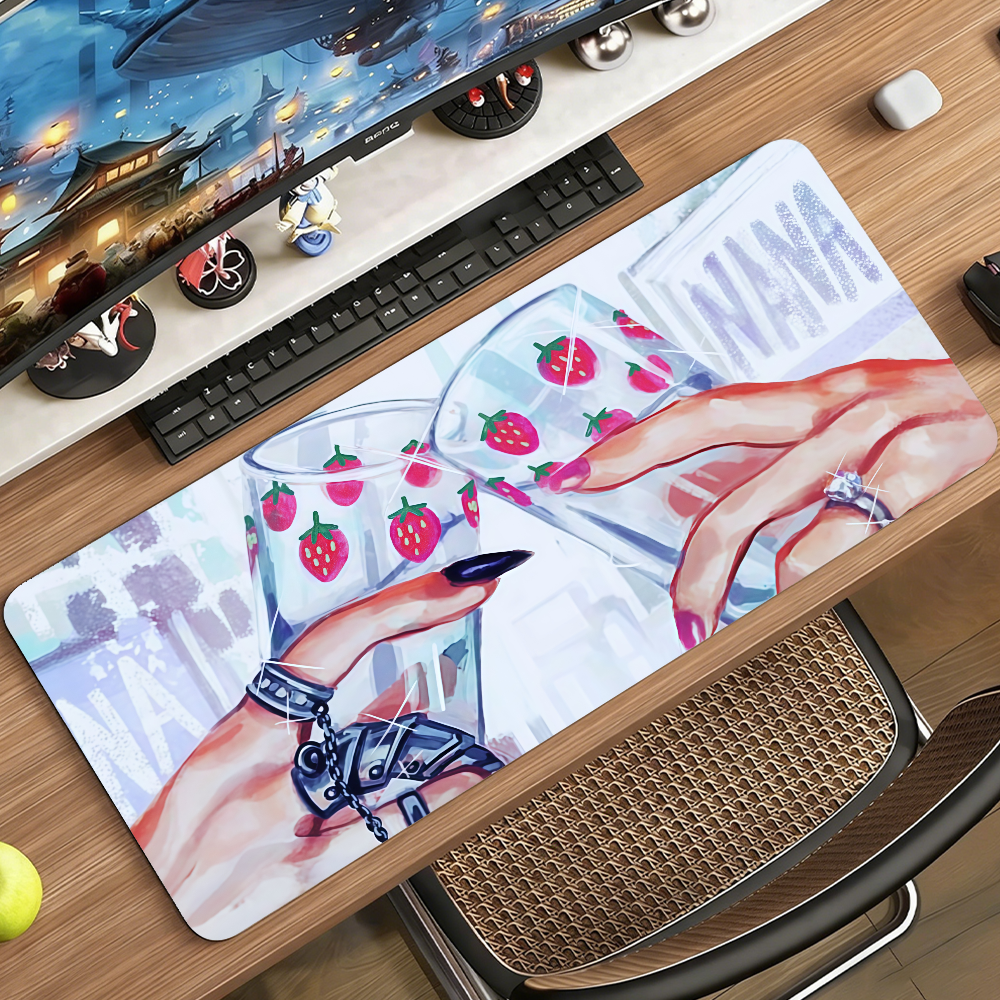 Anime N-NANA Mouse Pad Non-sli - مراجعة Keyboard Mouse Bundle Gaming وسعره