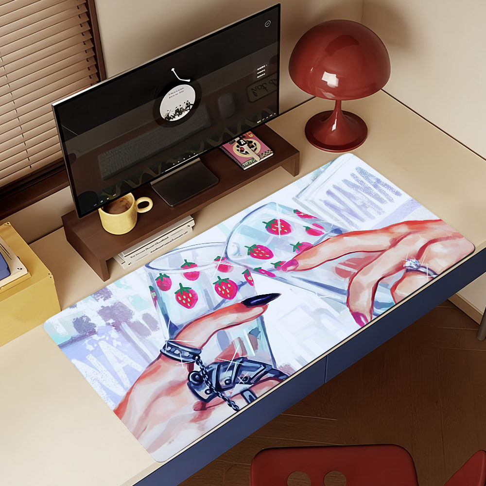 Anime N-NANA Mouse Pad Non-sli - مراجعة Keyboard Mouse Bundle Gaming وسعره