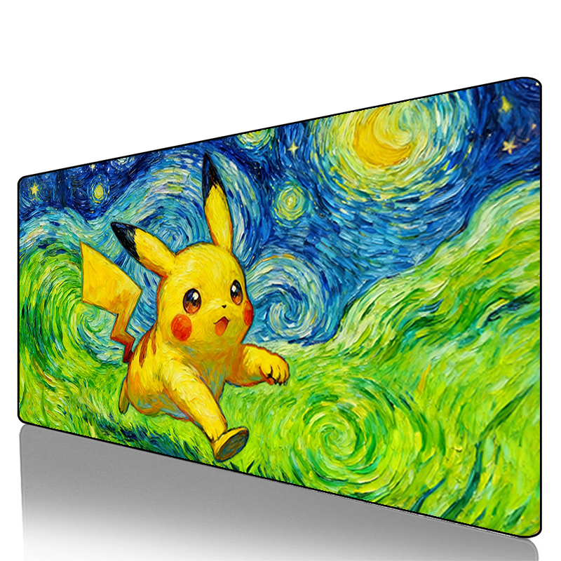 Mouse Pad Pokemon Pikachu Geng - مراجعة Gaming Keyboard He وسعره