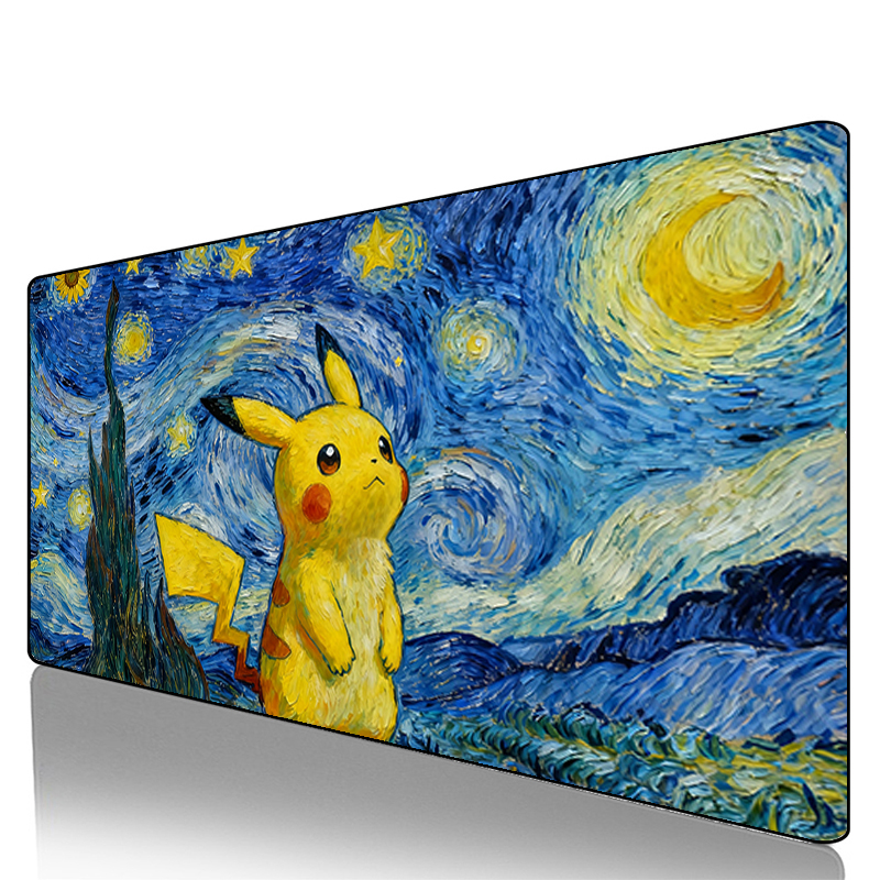 Mouse Pad Pokemon Pikachu Geng - مراجعة Gaming Keyboard He وسعره