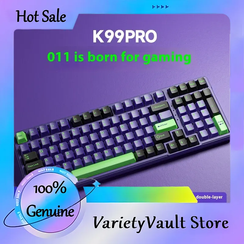 FURYCUBE K99pro Wireless Gamin - مراجعة Gaming Keyboard Mechanical وسعره