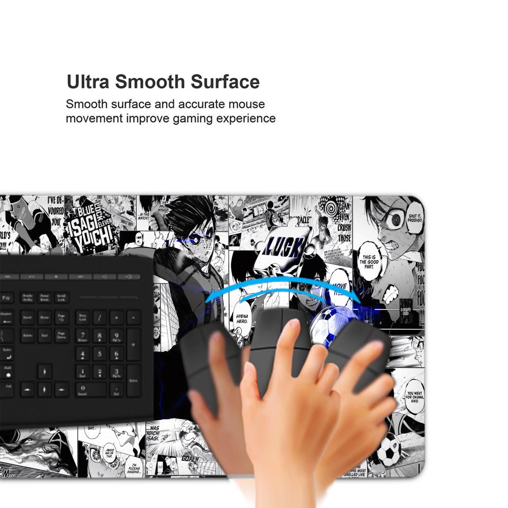 Black And White Anime Mouse Pa - مراجعة Gaming Keyboard Blue وسعره