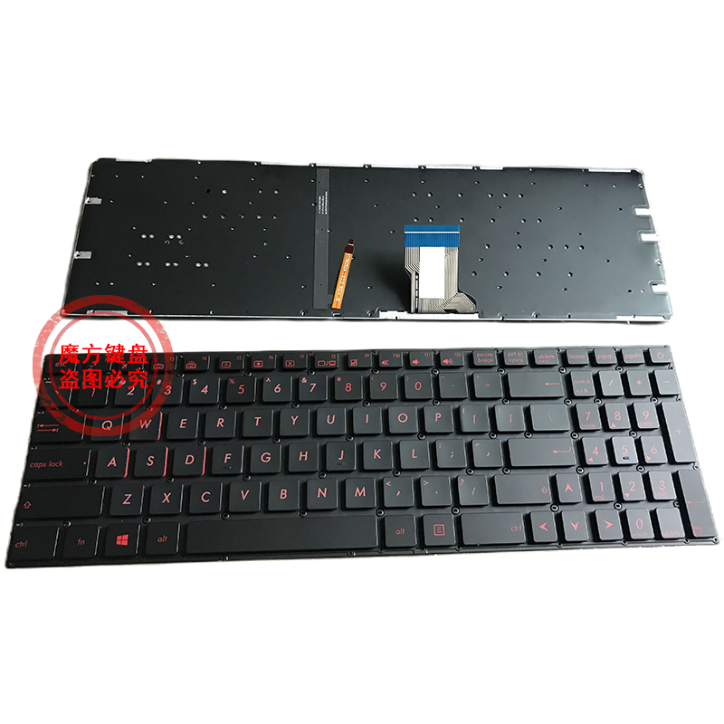 GZEELE English US Backlit Lapt - مراجعة Gaming Keyboard Asus وسعره