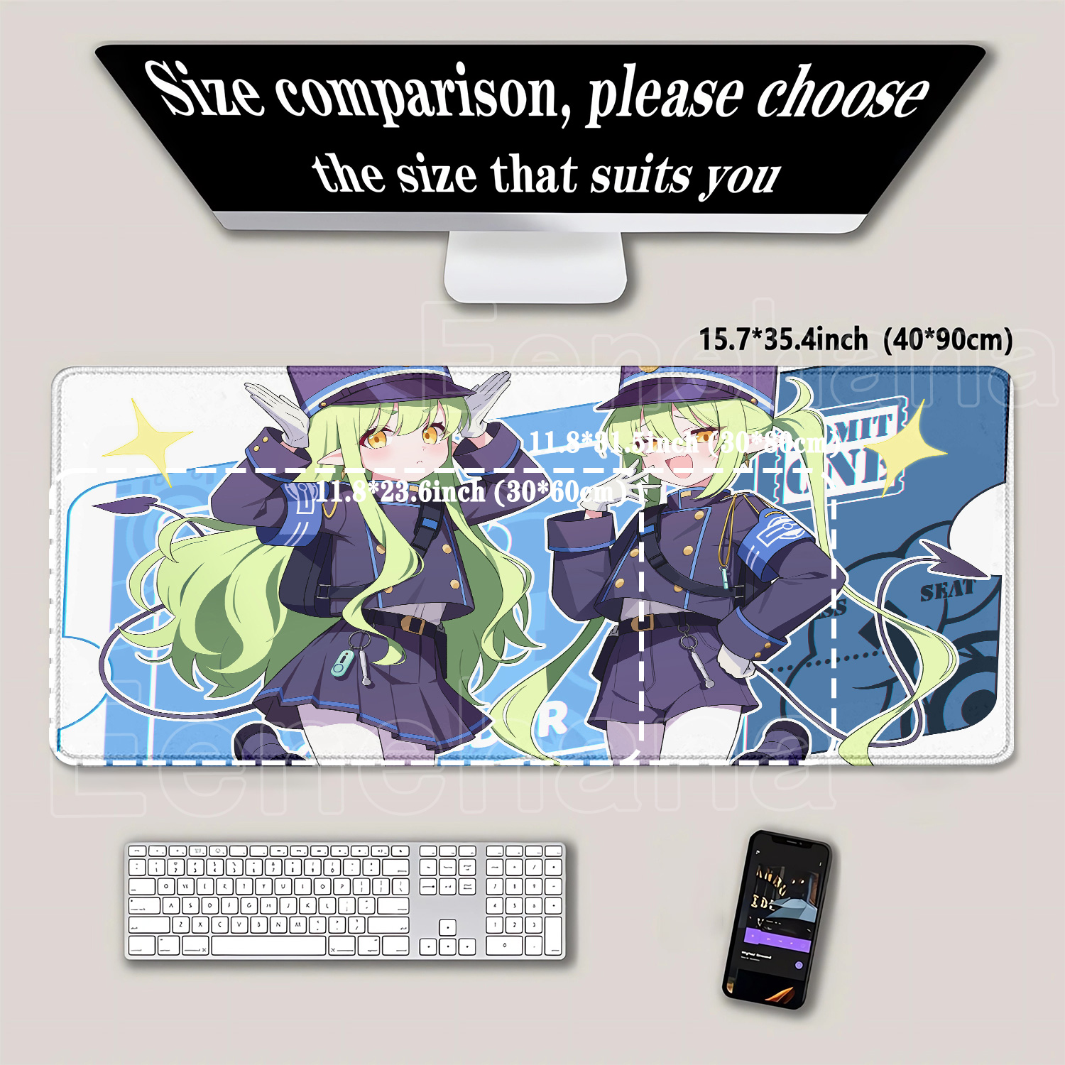 Gaming Mousepad Blue Archive H - مراجعة Gaming Keyboard Blue وسعره
