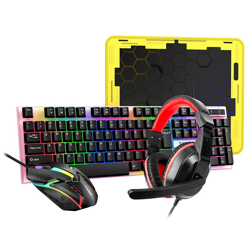 Spanish Russian Keyboard Layou - مراجعة Gaming Keyboard And Mouse Combo وسعره