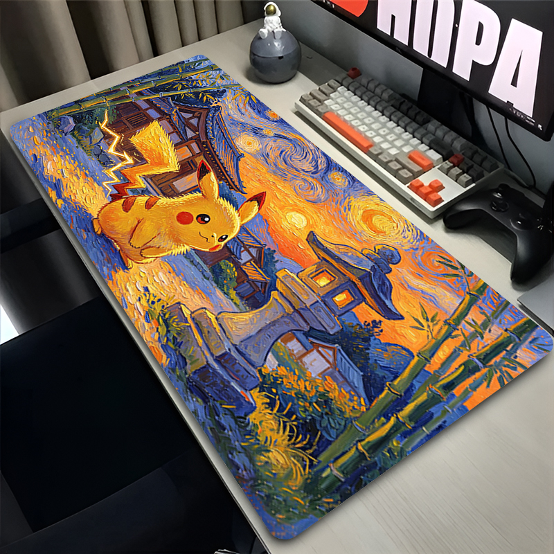 Mouse Pad Pokemon Pikachus Rub - مراجعة Gaming Keyboard Higround وسعره