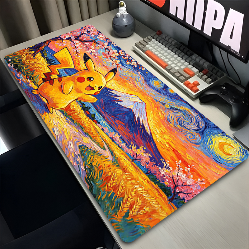 Mouse Pad Pokemon Pikachus Rub - مراجعة Gaming Keyboard Higround وسعره