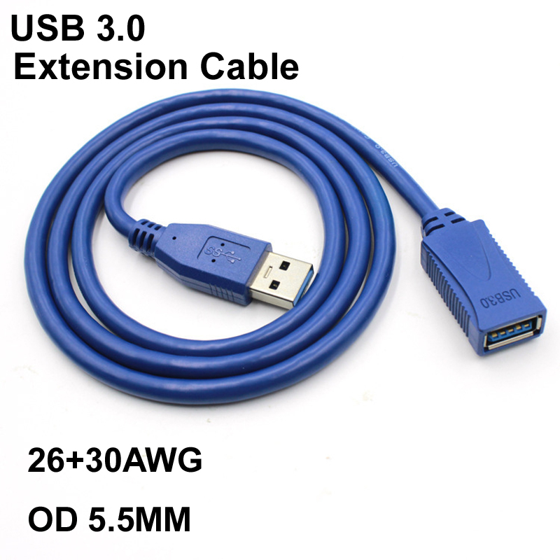 1/2/3/5m USB 3.0 Extension Cab - مراجعة Keyboard Mouse Bundle Gaming وسعره