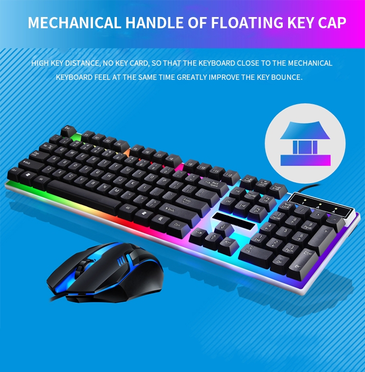 RGB Gaming Keyboard Gamer Keyb - مراجعة Gaming Keyboard And Mouse Combo وسعره