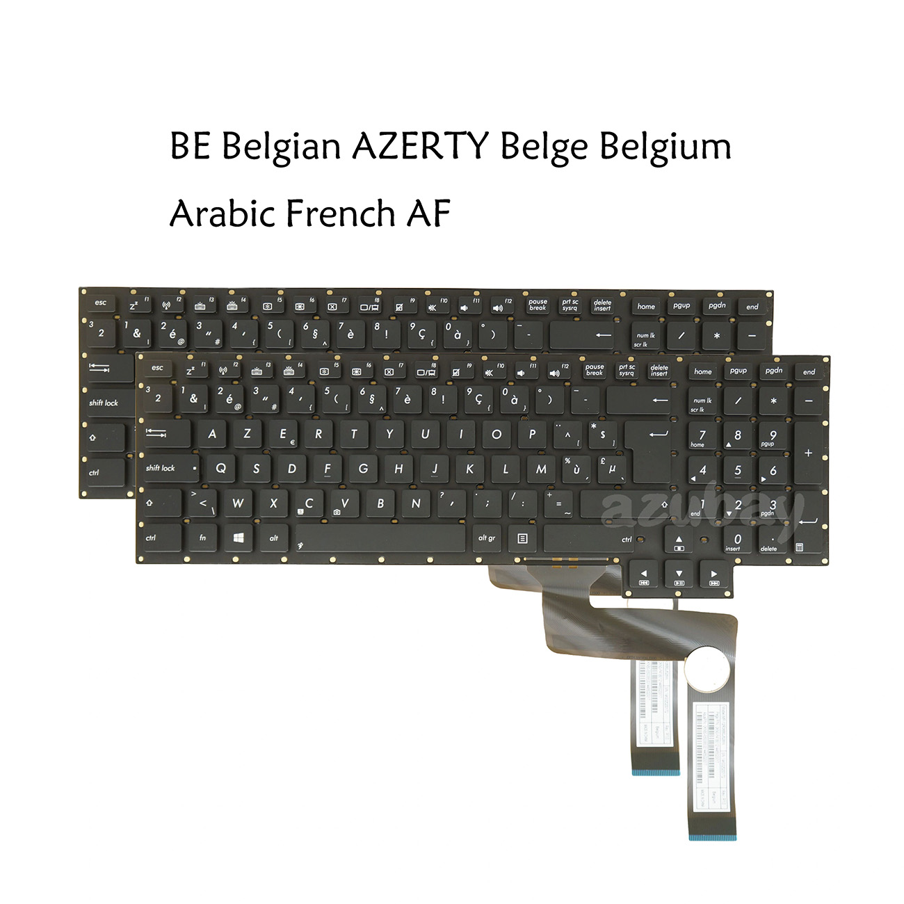 Arabic-French Belgian Laptop K - مراجعة Gaming Keyboard Asus وسعره
