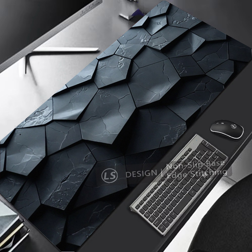 Large gaming Mouse Pads 90x40  - مراجعة Gaming Keyboard Blue وسعره