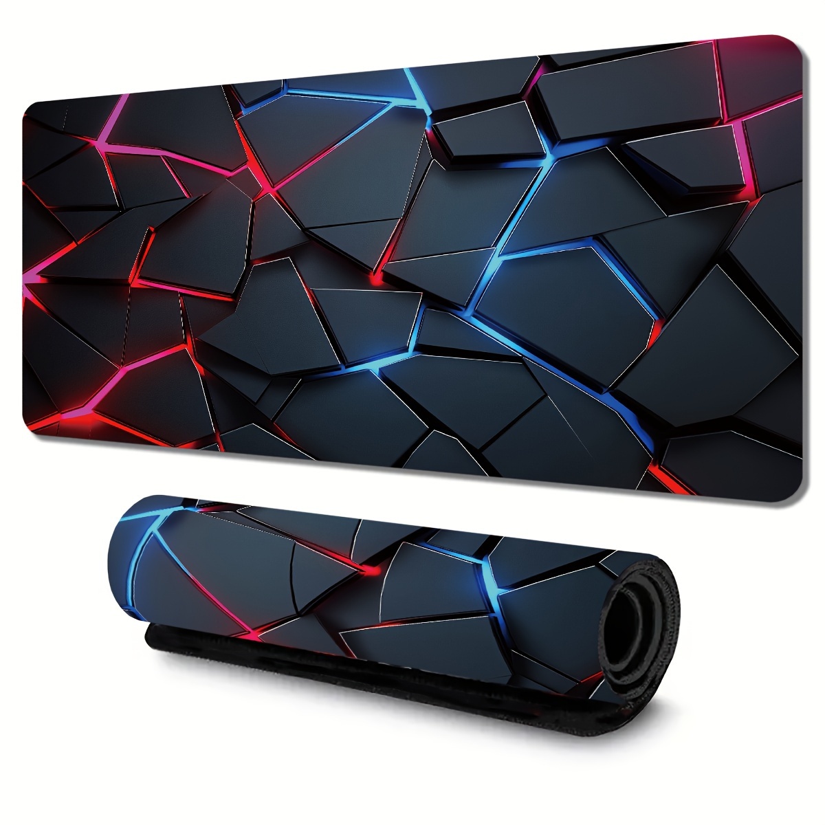 Large gaming Mouse Pads 90x40  - مراجعة Gaming Keyboard Blue وسعره