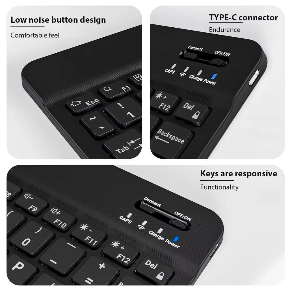 Bluetooth Wireless Keyboard Mo - مراجعة Gaming Keyboard Wireless وسعره