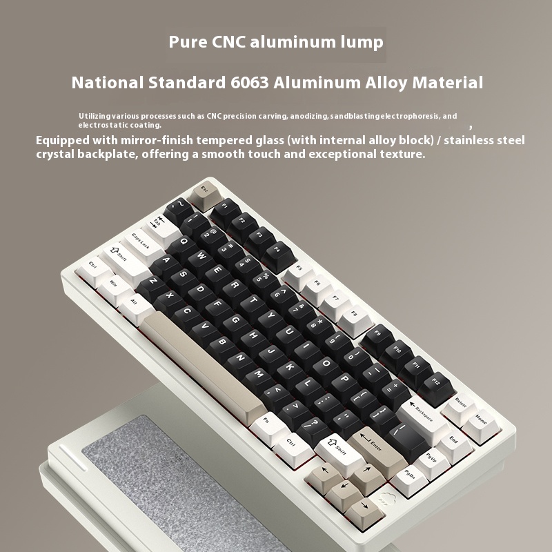 Wireless Bluetooth RAINY75 Cus - مراجعة Gaming Keyboard Wireless وسعره