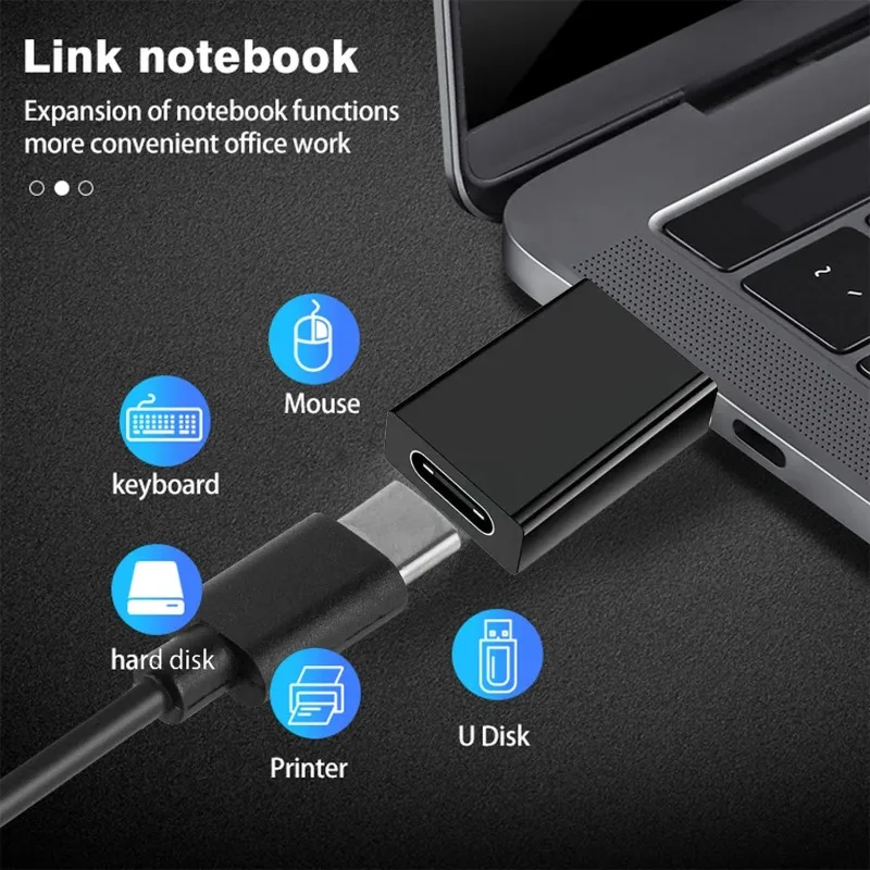USB-C To USB-A Female To Male  - مراجعة Gaming Keyboard Type C وسعره