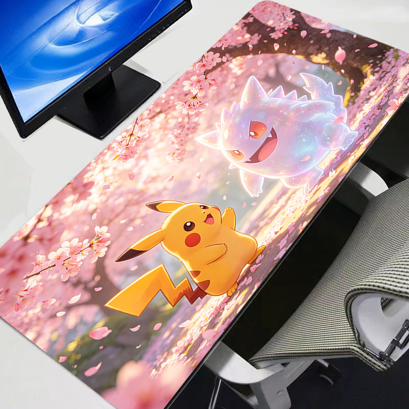 XXL Mouse Pad Gengar Pokemon P - مراجعة Gaming Keyboard Easy To Clean وسعره