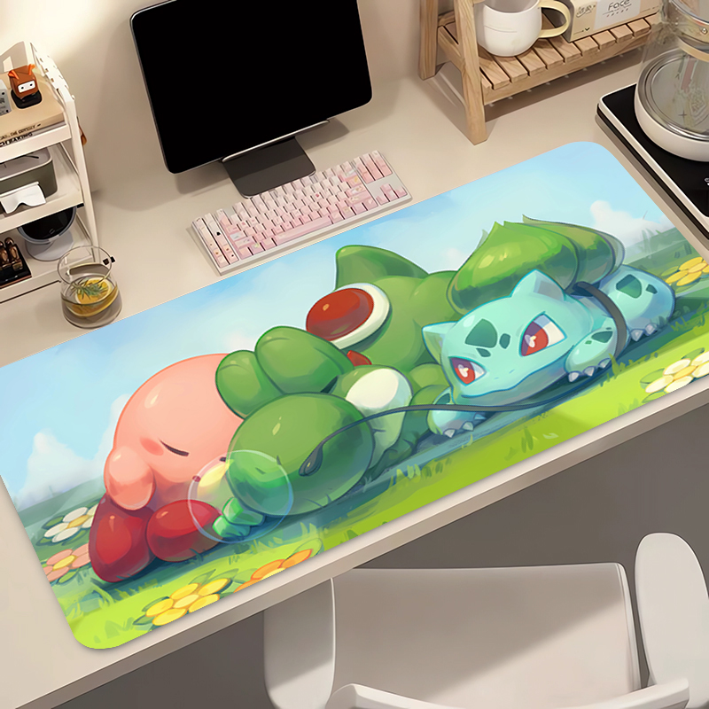 Anime Mouse Pad Pokemon Bulbas - مراجعة Gaming Keyboard Higround وسعره