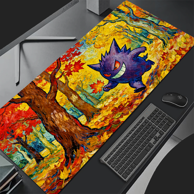 Anime Gengar Pokemon Pikachu C - مراجعة Gaming Keyboard Easy To Clean وسعره