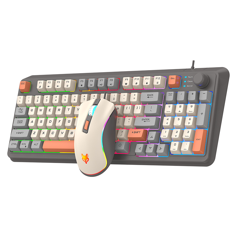K820 USB Wired Game Keyboard M - مراجعة Gaming Keyboard Mouse Combo وسعره