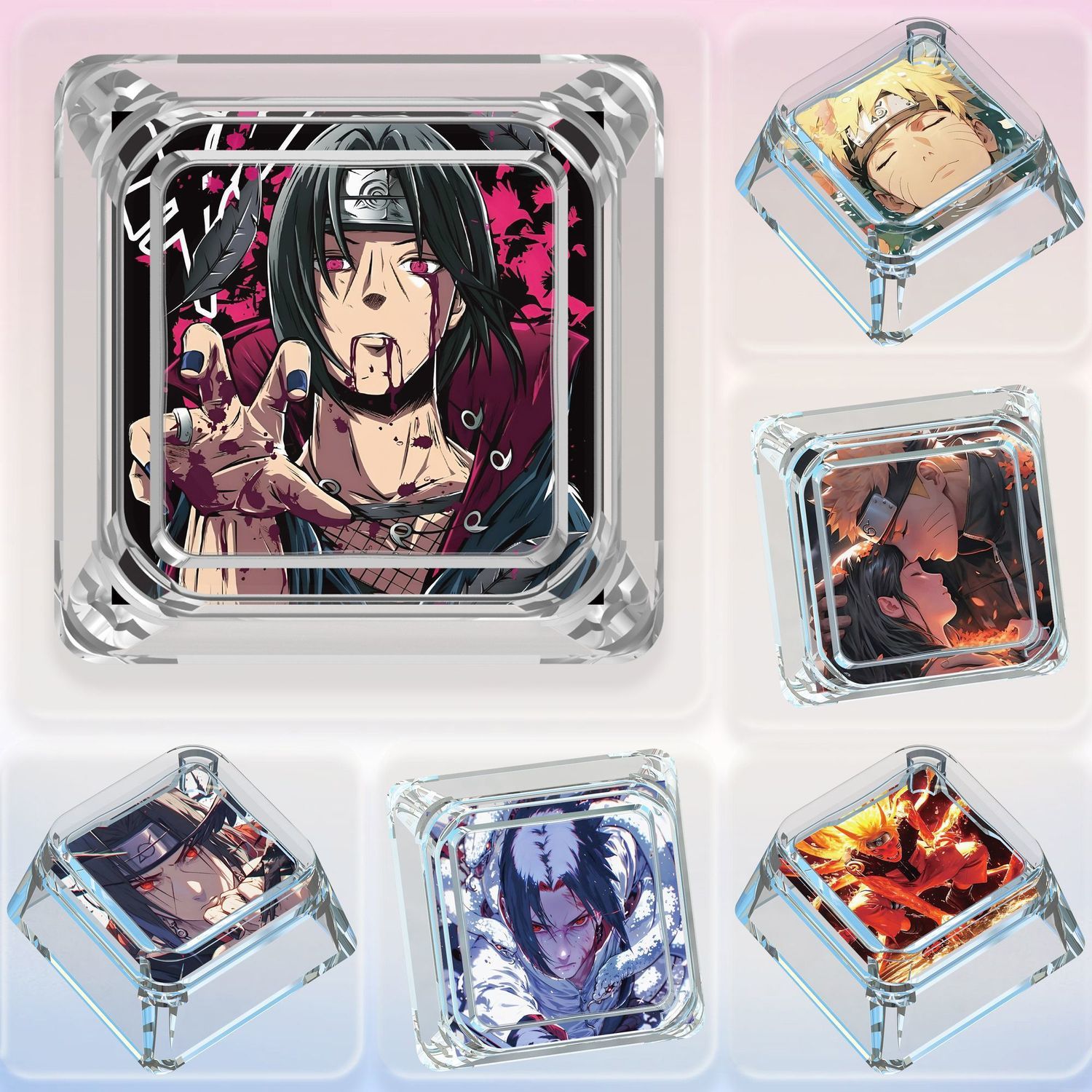Naruto keycap, Uzumaki Naruto, - مراجعة Gaming Keyboard Mechanical وسعره