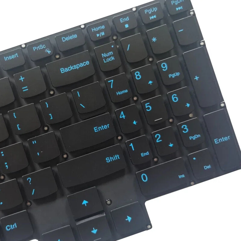 New Laptop US Blue/White Backl - مراجعة Gaming Keyboard Blue وسعره