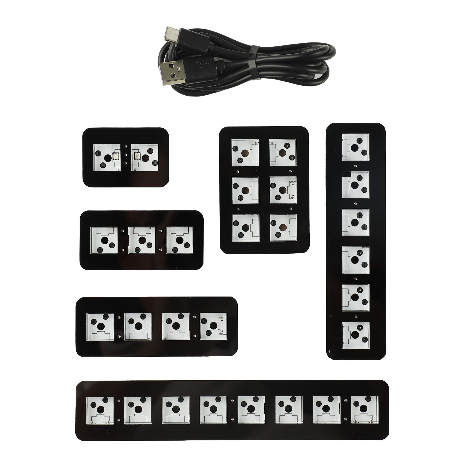 3 4 6 8 Key Hotswap Mini Keypa - مراجعة Gaming Keyboard Type C وسعره