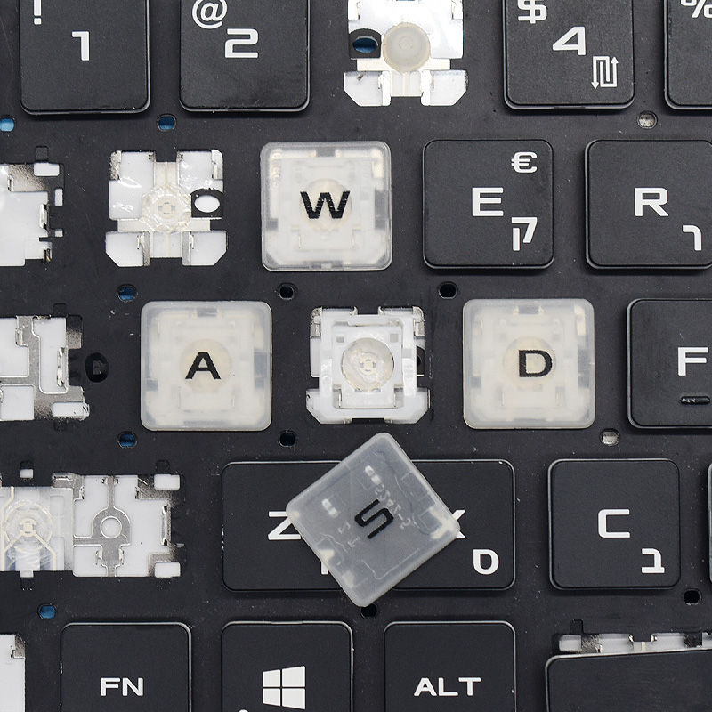 Replacement Keycap Key Cap Rub - مراجعة Gaming Keyboard Asus وسعره