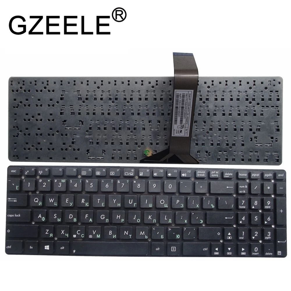 Russian Laptop Keyboard for AS - مراجعة Gaming Keyboard Asus وسعره