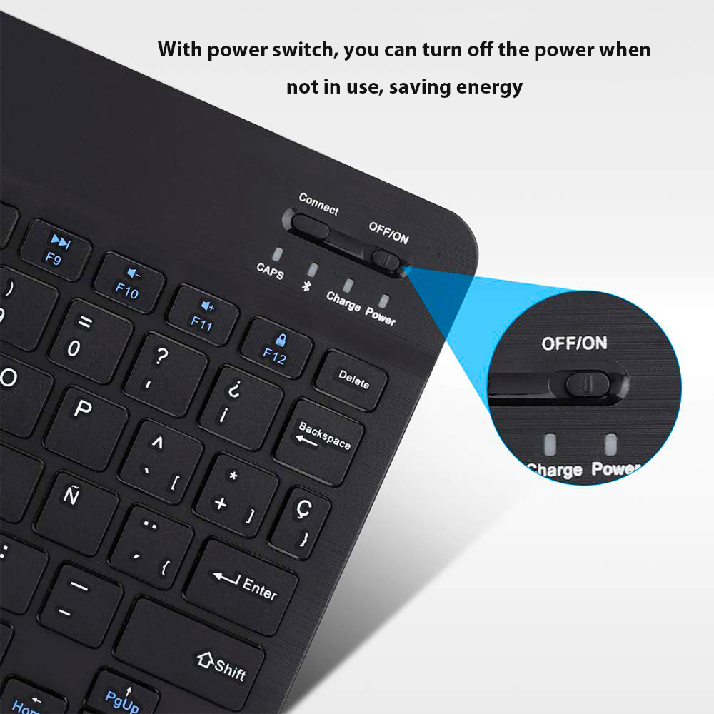 Bluetooth Wireless Keyboard Fo - مراجعة Gaming Keyboard Wireless وسعره