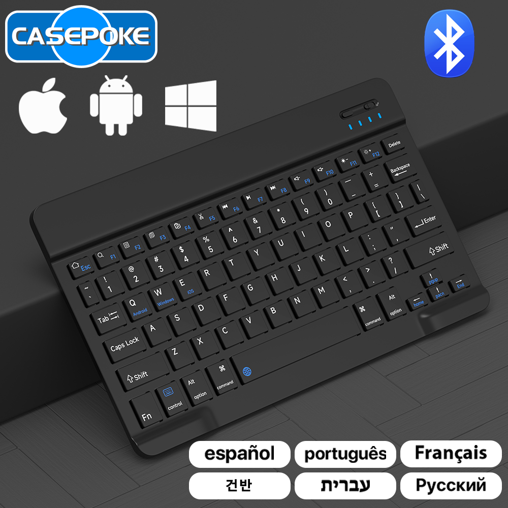 CASEPOKE For iPad Xiaomi Samsu - مراجعة Gaming Keyboard Wireless وسعره