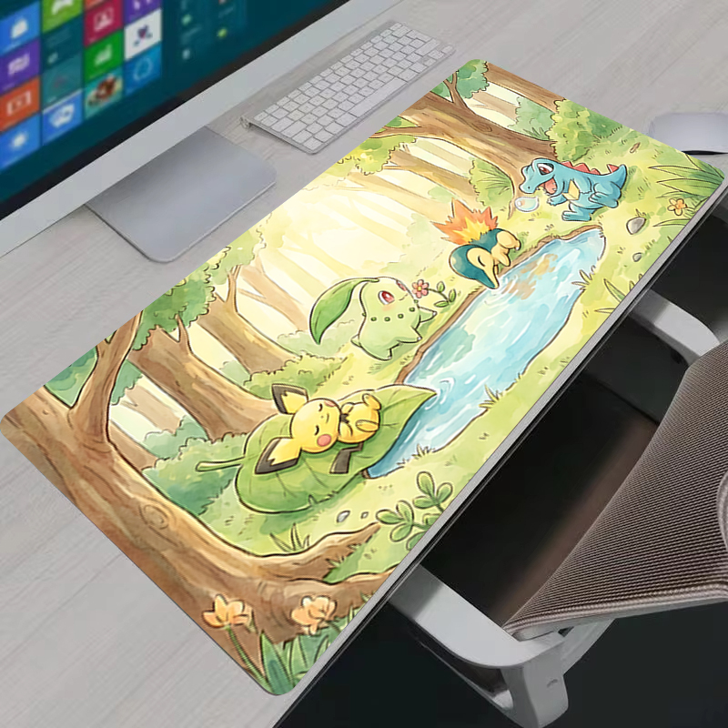 Mouse Pad Anime PC Gamer Cabin - مراجعة Gaming Keyboard He وسعره