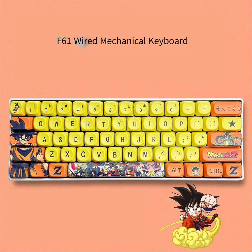 Cardcaptor Sakura 61 Keys Mech - مراجعة Gaming Keyboard Blue وسعره