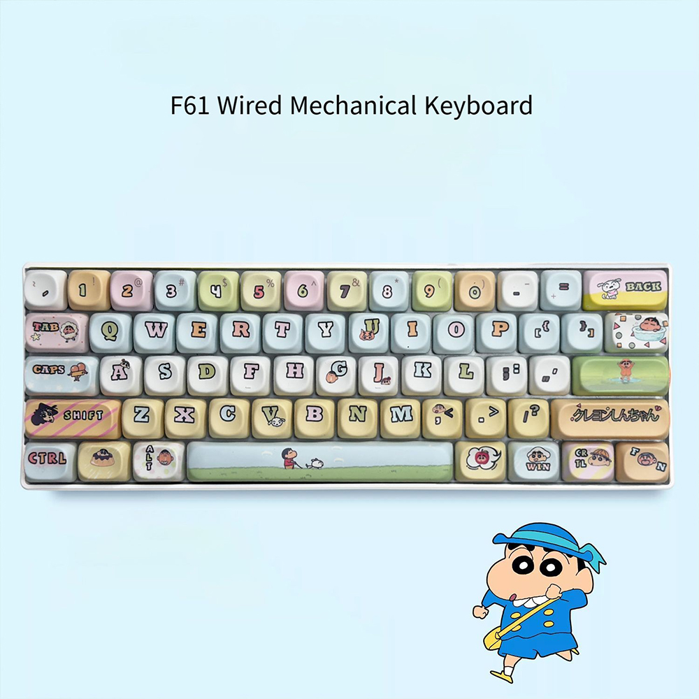 Cardcaptor Sakura 61 Keys Mech - مراجعة Gaming Keyboard Blue وسعره